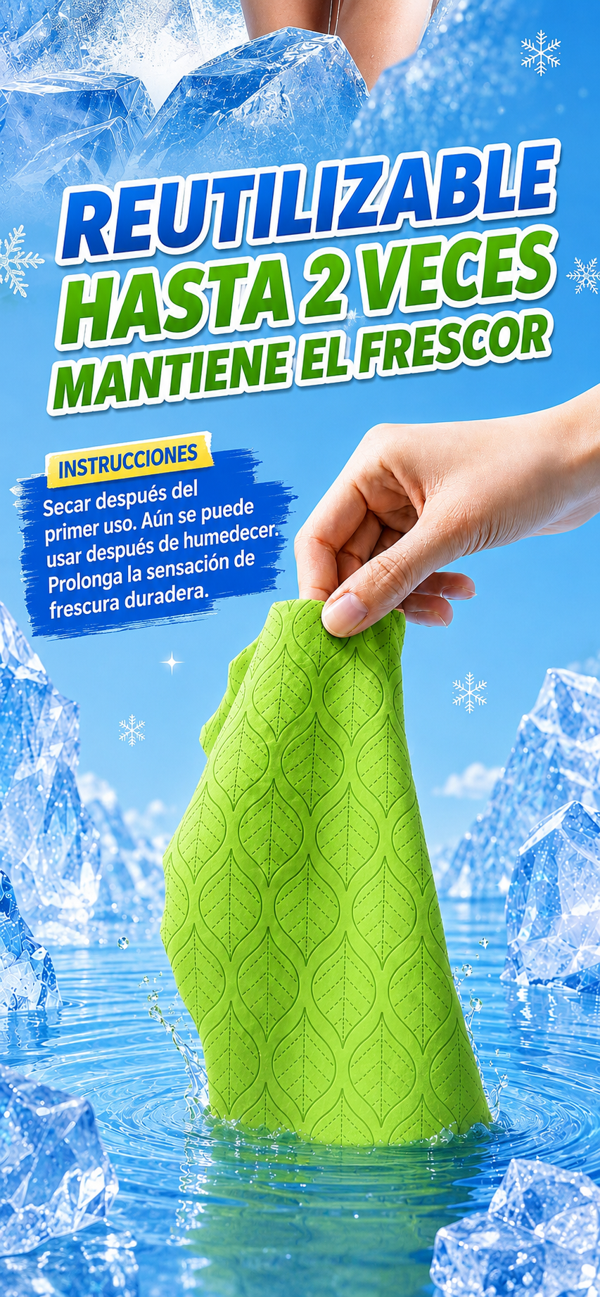 toallas refrescantes instantáneas ( pack 10 unidades) toallas refrescantes instantáneas ( pack 10 unidades)